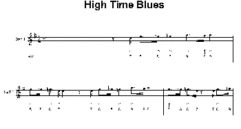 口琴谱 | High Time Blues(布鲁斯)