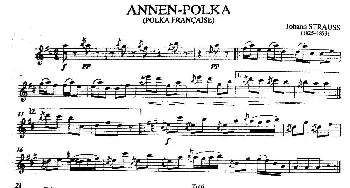 小提琴谱 | ANNEN POLKA