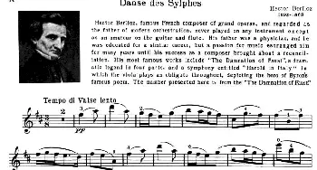 小提琴谱 | DANSE DES SYLPHES(死亡之舞)BERLIOZ(柏辽兹）