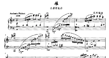 小提琴谱 | 雁(小提琴+钢琴)包明德
