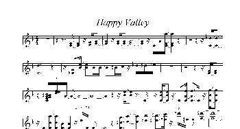 小提琴谱 | Happy Valley(小提琴谱)
