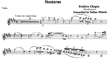 小提琴谱 | NOCTURNE