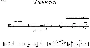 Traumerei(中提琴分谱)R.Schumann