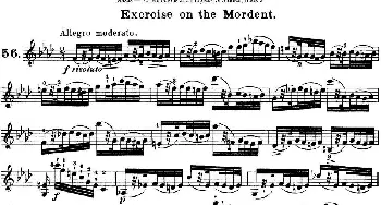 小提琴谱 | 马扎斯小提琴练习曲 Op.36 第二册 华丽练习曲(56)
