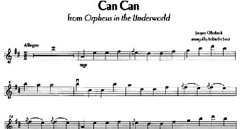 小提琴谱 | CAN CAN(康康舞曲 版本二)