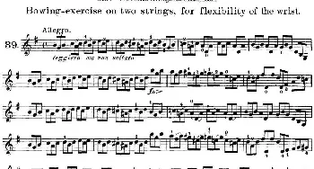 小提琴谱 | 马扎斯小提琴练习曲 Op.36 第二册 华丽练习曲(39)