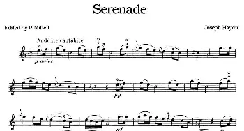小提琴谱 | SERENADE(小夜曲)(海顿作曲版)