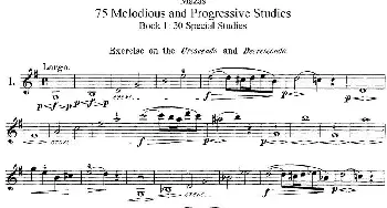 小提琴谱 | 马扎斯小提琴练习曲 Op.36 第一册 特殊练习曲(1)
