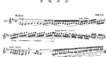 小提琴谱 | 新疆舞曲(小提琴+钢琴伴奏)刘振邦