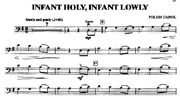 INFANT HOLY, INFANT LOWLY(大提琴分谱)