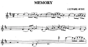小提琴谱 | MEMORY