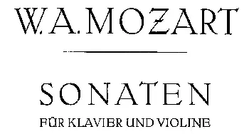 小提琴谱 | Mozart - Violin Sonata No.7, KV. 376(第七小提琴奏鸣曲)[奥]莫扎特