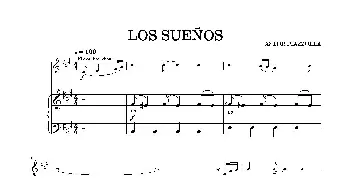 小提琴谱 | LOS SUENOS(小提琴+钢琴伴奏)皮亚佐拉