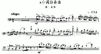 a小调协奏曲(第三乐章)(大提琴)Q·里定