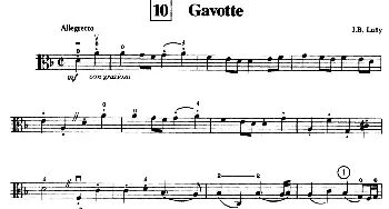 Gavotte(中提琴)