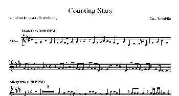 小提琴谱 | Counting Stars  One Republic