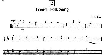 French Folk Song(中提琴)