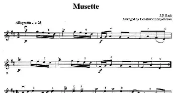 小提琴谱 | MUSETTE