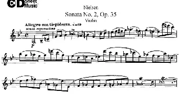 小提琴谱 | Violin Sonata No.2  Op.35
