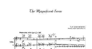 小提琴谱 | The Magnificent Seven(弦乐五重奏)ELMER BERNSTEIN