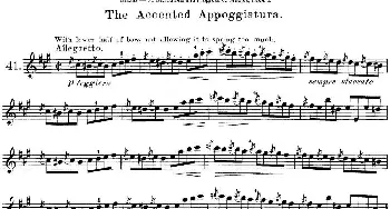 小提琴谱 | 马扎斯小提琴练习曲 Op.36 第二册 华丽练习曲(41)