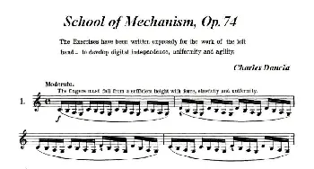 小提琴谱 | School of Mechanism,Op.74(小提琴技巧 作品.74)丹克拉