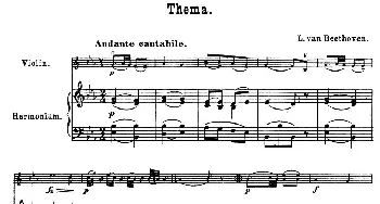 小提琴谱 | Thema.(小提琴+钢琴伴奏)