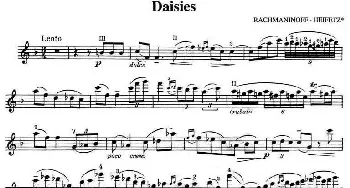 小提琴谱 | Daisies(雏菊)