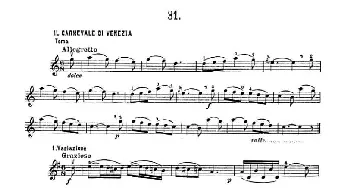 小提琴谱 | 36 Studi Melodici E Facilissimi Op.48之31—36(36首容易旋律 作品.48)Charles Dancla (丹克拉）