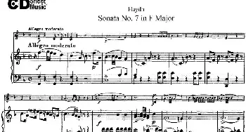 小提琴谱 | Violin Sonata No.7 in F Major(小提琴+钢琴伴奏)