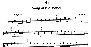 Song of the Wind(中提琴)