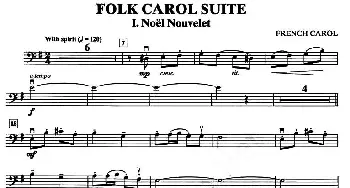 FOLK CAROL SUITE(大提琴分谱)