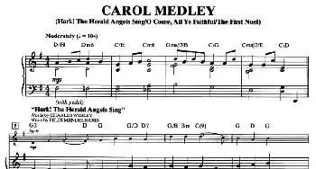 小提琴谱 | CAROL MEDLEY(钢琴伴奏谱)
