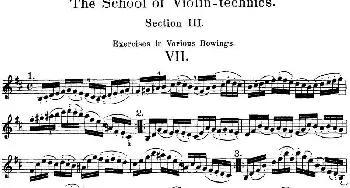 小提琴谱 | 史拉迪克小提琴技术练习 第3册(Ⅶ)