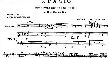 ADAGIO(大提琴+钢琴伴奏)巴赫