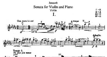 小提琴谱 | Sonata for Violin and Piano(奏鸣曲)