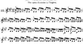 小提琴谱 | 马扎斯小提琴练习曲 Op.36 第一册 特殊练习曲(22)