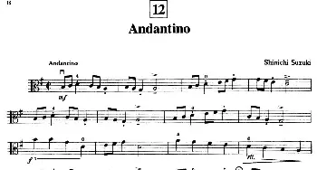 Andantino(中提琴)