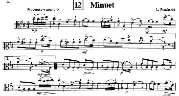 Minuet(中提琴)