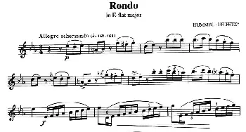 小提琴谱 | Rondo (in E-flat major)胡梅尔·海菲茨