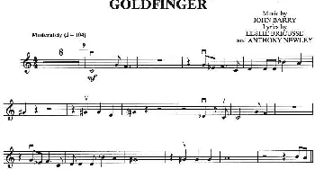 小提琴谱 | GOLDFINGE