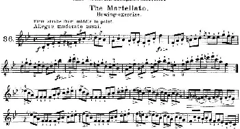 小提琴谱 | 马扎斯小提琴练习曲 Op.36 第二册 华丽练习曲(36)