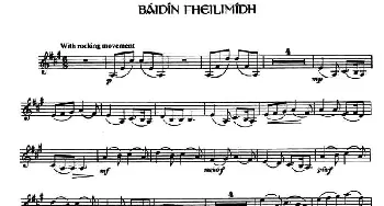 小提琴谱 | Baidin Fheilimidh(爱尔兰曲调)