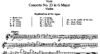 小提琴谱 | Concerto No.23 in G Major
