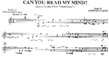 小提琴谱 | CAN YOU READ MY MIND？