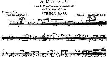 ADAGIO(大提琴)巴赫