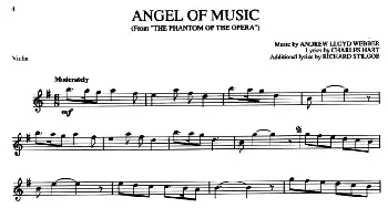 小提琴谱 | ANGEL OF MUSIC