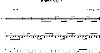 Rolling Stones - Brown sugar(爵士鼓谱)