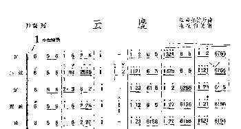 云庆(民乐合奏总谱)  金筱伯记谱