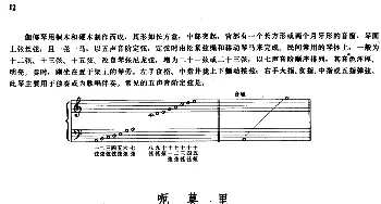 呃莫里(伽倻琴 五线谱)金震记谱